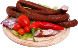 Kiełbasa cienka z wiejskiej zagrody